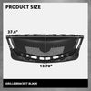 G-PLUS Grille Bracket Compatible with Buick Verano Base 2012 2013 2014 2015 2016 2017,Fit Buick Verano 2013-2017 20984580, GM1207111 Black