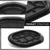 G-PLUS Wheel Arch Cover Fender Liner Plug Cover, Compatible with Audi A6 C6 2005-2011, 4F0809967