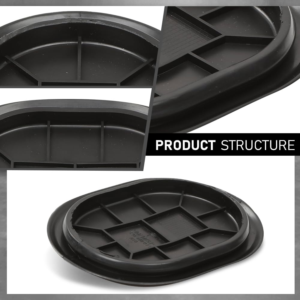 G-PLUS Wheel Arch Cover Fender Liner Plug Cover, Compatible with Audi A6 C6 2005-2011, 4F0809967