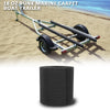 G-PLUS 12" x 50ft Boat Trailer Bunk Carpet, Outdoor Ribbed Marine Bunk Carpet Fit for Boat Trailer Runners Black
