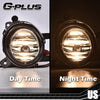 G-PLUS Pair Front Bumper Fog Lights Compatible with 2012-2014 BMW 328i xDrive sedan BM2592142 / BM2593142 Fog Lamp Accessories neblineros para autos delantero faros antiniebla