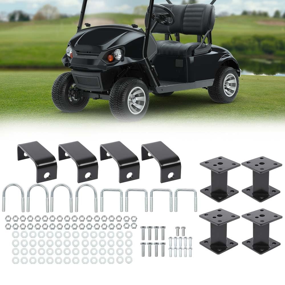 G-PLUS 4 inch Full lift kit Compatible With EZGO Golf Cart Marathon Electric 1975-1993 22" Tires
