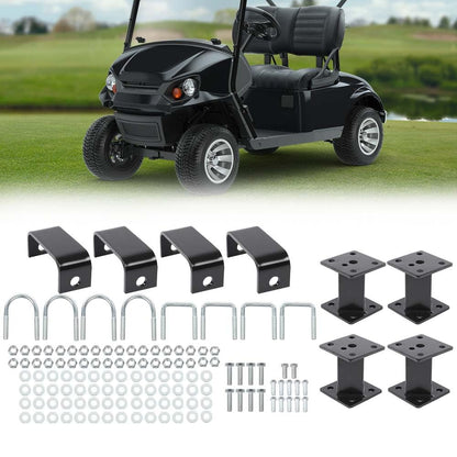 G-PLUS 4 inch Full lift kit Compatible With EZGO Golf Cart Marathon Electric 1975-1993 22" Tires