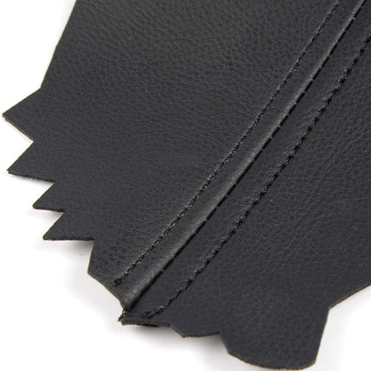 G-PLUS 2PCS Leather Front Door Panels Armrest Cover Skin Compatible with Honda Accord Sedan 2008-2012 Black(Only fit for Coupe 2 Doors)