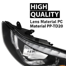 G-PLUS LED Headlight DRL Projector for Hyundai Elantra 2014-2016 Left Product Image