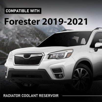 G-PLUS Radiator Coolant Reservoir Tank Compatible with Subaru Forester 2019-2021 SU3014117