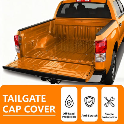 G-PLUS Tailgate Cap Molding Protector Cover Replacement Compatible with 2007-2013 Toyota Tundra Spoiler with Retainers 63.27" Length TO1904101