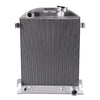 Racing Aluminum Radiator Replacement For FORD MODEL A CHEVY V8 UPGRADE 1930 1931