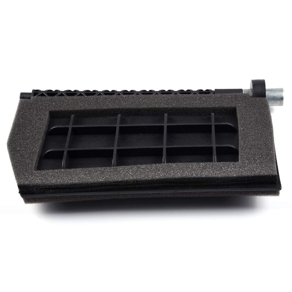G-PLUS Heater Fix Blend Door Repair Kit Compatible with 1997 1998 1999 2000 2001 2002 2003 Ford F150 New Blendor Premium Replacement Black