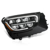 G-PLUS LED Headlight Front Right Side Compatible with Benz GLC Class X253/C253 2020 2021 2022 LED Model, Fit Headlight Without Adaptive Only 2539069203, MB2503262 Black