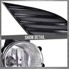 G-PLUS Bumper Fog Light Lamp w/Bezel+Switch Compatible with TOYOTA CAMRY SE XSE 2018-2020 81482-06170, 81482-06180, 81481-06170, 81481-06180