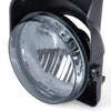 G-PLUS Bumper Fog Lights Lamps Pair Set Compatible with 2003-2006 GMC Sierra 1500 2500 3500 Pickup GM2592154, GM2593154, GM2593128 15190984, 15190985, 15776382, 15776381, GM2592128 Smoke Lens
