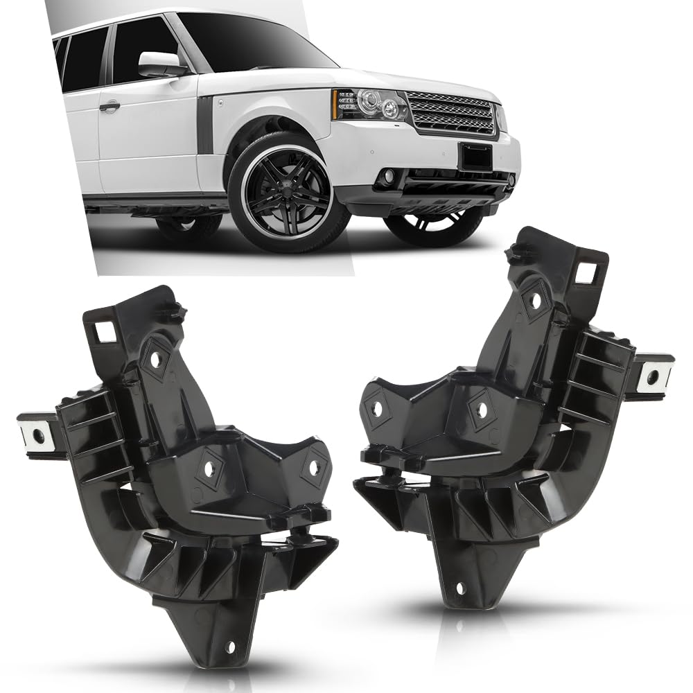G-PLUS Front Bumper Bracket Left & Right Set Pair Compatible with Range Rover 2010-2012