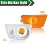 G-PLUS Front Bumper Mounted Side Marker Light Assembly Compatible With 2014-2015 Cruze Diesel/2016 Cruze Limited/2011-2015 Cruze (Driver & Passenger Side)