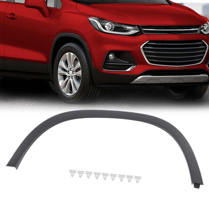 G-PLUS Front Wheel Housing Molding Trim Left Right Side Compatible with Chevy Trax 2017-2022 42490924 GM1290251 Black