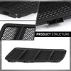 G-PLUS Front Left Hood Air Vent Grille, Compatible with Benz W166 GL GL350 GL450 GL550 GL63 AMG ML ML350 ML550 ML63 AMG 2012-2015, Driver Side, 1668800105