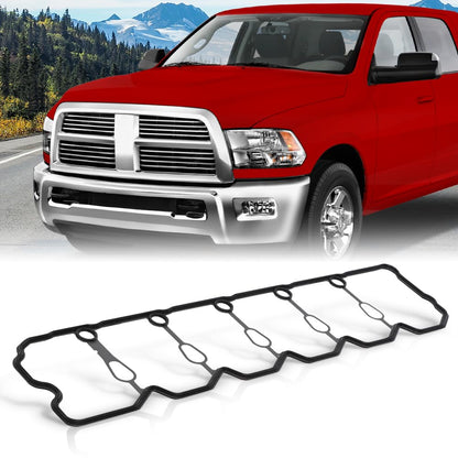 G-PLUS Pump Valve Cover Gasket Seal Compatible with Dodge Ram 2500 3500 1998‑2002/Fit for Cummins 5.9L 24V 1998-2002 3942137, 3946169, 4939178, 3935878