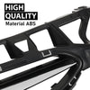 G-PLUS Front Bumper Upper Grille Grill Black Compatible with Hyundai Accent Sedan & Hatchback 2012-2014 Replacement for 863511R000, HY1200161