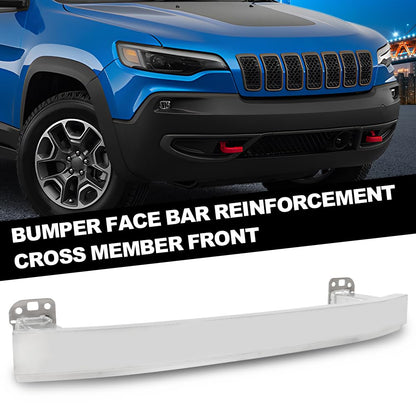 G-PLUS Front Bumper Face Bar Reinforcement Compatible with Jeep Cherokee (submodel: Altitude Overland Limited) 2019-2023 68285642AA, CH1006246