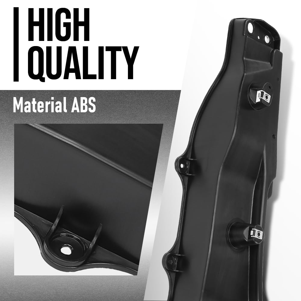 G-PLUS Front Fender Mount Panel Bracket Right Side Compatible with Volvo XC90 2016 2017 2018 2019 2020 2021 2022 2023 2024 31391778 Black