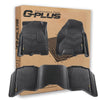 G-PLUS Floor Mats Compatible with Dodge Ram 1500 2009-2024 (fit 2019-2024 Classic Body) /Fit Ram 2500 3500 2010-2018 Crew Cab w/Auto Trans All Weather Protection TPE Floor Cargo Liners