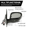 G-PLUS Rear View Mirror w/Blind Spot Right Passenger Side Compatible with Benz W213 E Class E300 2016-2020/Not Fit for Coupe 2138104600 White