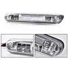 G-PLUS LED Third Brake Light Compatible With 07-14 Chevy Silverado/GMC Sierra,3RD LED Bar Brake/Cargo Light,Type X (Clear lens Chrome Housing Amber Reflector)