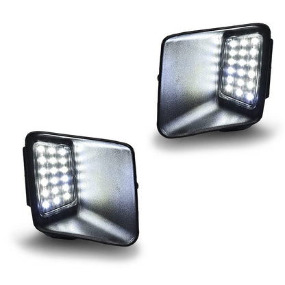 G-PLUS LED License Plate Lights Lamp Assembly Compatible With 2004-2012 Chevy Colorado/GMC Canyon,#20985455 Bright White Pack of 2