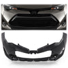 G-PLUS Front Bumper Cover, Compatible with to.yo.ta Corolla 2017-2019 Sedan 4-Door CE, L, LE & XLE Models Only TO1000423, 5211903907, 191275231968
