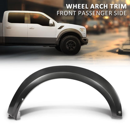G-PLUS Front Right Fender Flare Wheel Arch Molding, Compatible with Ford F150 Raptor 2017-2018, Passenger Side, HL3Z16038AB, HL3Z-16038-AB