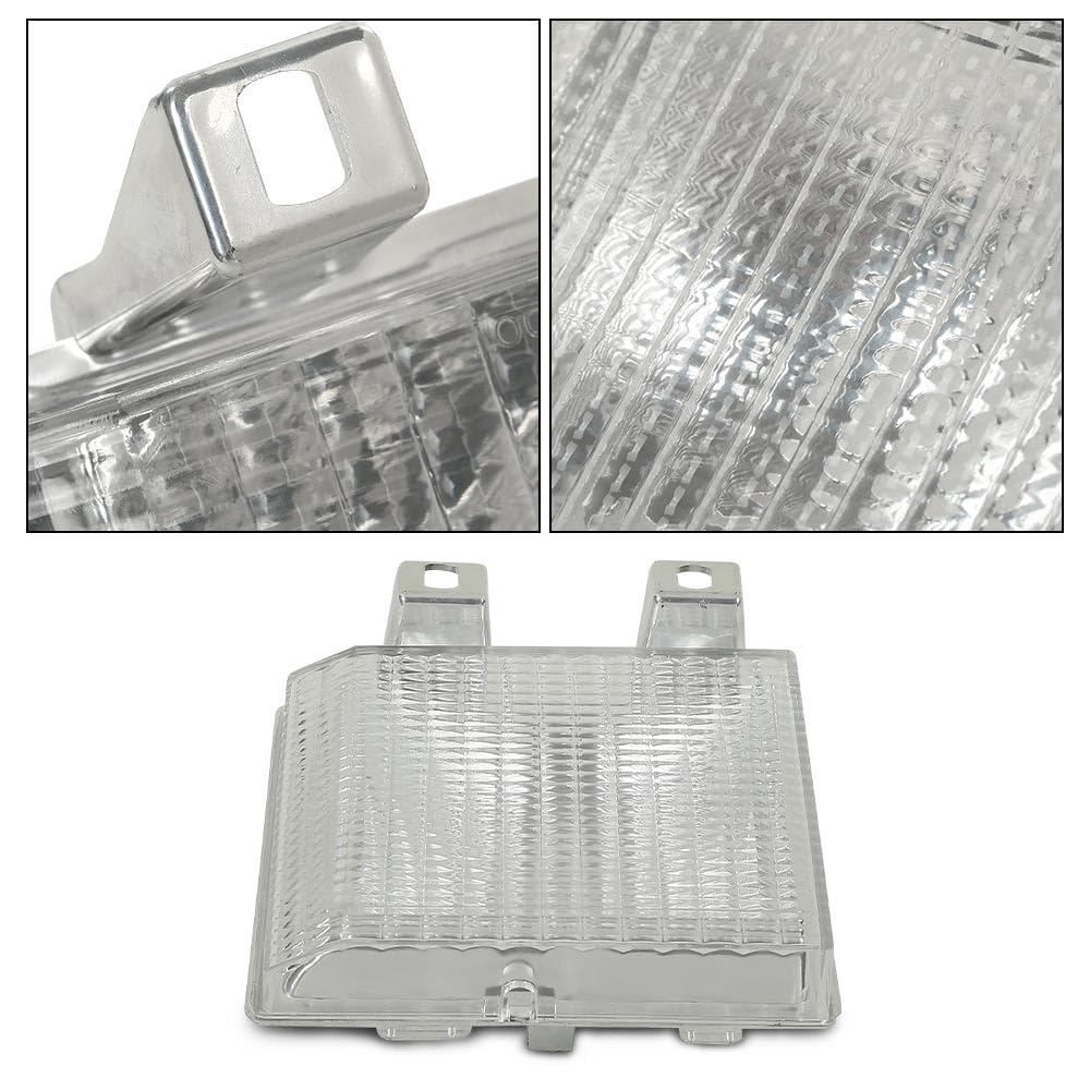 G-PLUS Turn Signal Light Side Corner Marker Lamp Left and Right Side Compatible with Chevy Blazer 1987-1988/Fit 1983-1986 GMC C1500 C2500 C3500 1983-1986/Fit GMC Jimmy 1983-1988 GM2520110 GM2521110