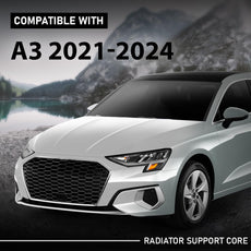 G-PLUS Radiator Support Core for Audi A3 A3 Quattro 2021-2024 Front View