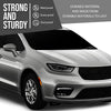 G-PLUS Front Radiator Support Assembly Compatible with Chrysler Pacifica 2017-2023, Fit Chrysler Voyager 2020-2023 V6 3.6L 68292241AB, CH1225287 Black