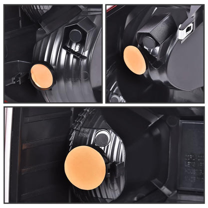 G-PLUS Rear Right Tail Light Assembly Compatible with Toyota Tundra 2014 2015 2016 2017 2018 2019 2020 2021, Right Passenger Side Rear Lamp, Red Lens Chrome Housing, 815500C100