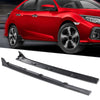 G-PLUS Side Skirt Extensions Compatible with Honda Civic 4 Door Sedan 2016-2019 Side Skirt Extension Rocker Panel Driver Passenger Side Matte Black