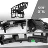 G-PLUS Bumper Bracket Front Lower Right Side Compatible with Volvo XC90 2016-2023 31353404, VO1043102 Black