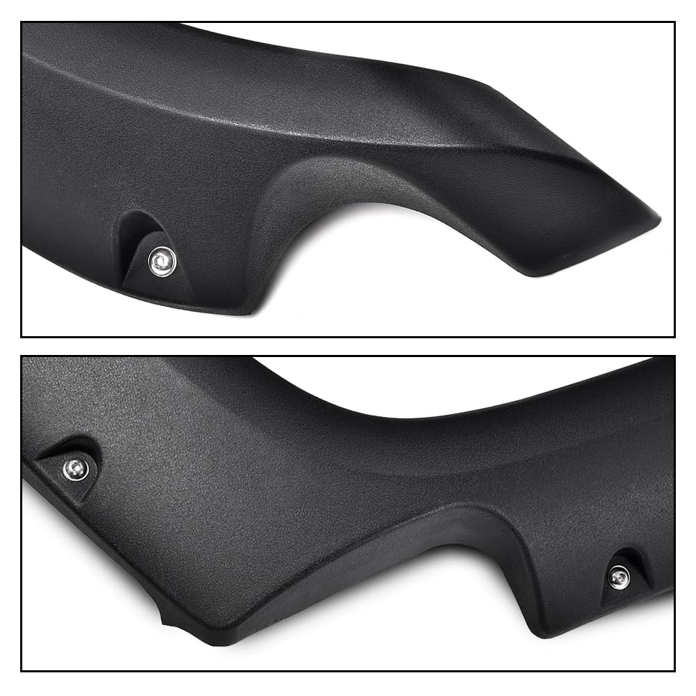 G-PLUS 4PCS Fender Flares Compatible with Toyota FJ Cruiser 2007 2008 2009 2010 2011 2012 2013 2014 Wheel Cover Protector, Textured Pocket Riveted