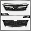 G-PLUS Front Black Chrome Bumper Grille Assembly Compatible with Subaru XV Crosstrek 2013-2015 91122FJ020
