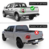 G-PLUS LED Rear Tail Lights Compatible With 2009-2014 Ford F150 2/4 Door Pickup Dual-Row LED Brake Lamps Chrome Housing Driver & Passenger Side BL3Z13405B BL3Z13404B BL3Z13405AA BL3Z13404AAAssembly