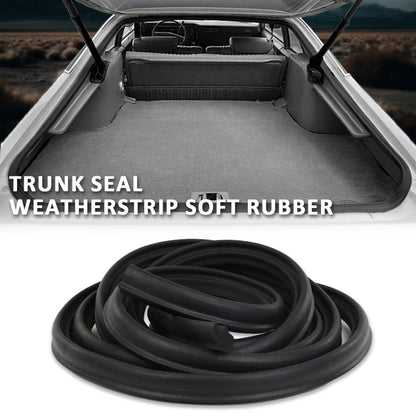 G-PLUS Trunk Seal Weatherstrip Soft Rubber Compatible with Buick 1964-1974,Compatible with Chevy 1962-1974,Fit Olds 1964-1972,Fit Pontiac 1964-1972 Black