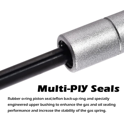 G-PLUS Racing Hood Lift Strut Damper Shock Set- Complete Kit Silvery Compatible with Ford Mustang 15-21