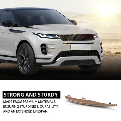 G-PLUS Front Upper Right Fog Light Lamp Strip Cover Trim Compatible with Land Rover Range Rover Evoque 2020-2022