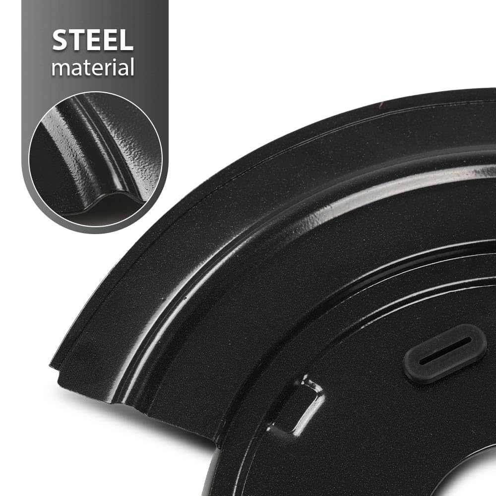 G-PLUS Rear Brake Dust Shield Compatible with Dodge Durango 2004-2005/Fit Dodge Ram 1500 2002-2007 52009967AJ 52113468AD