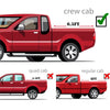 G-PLUS T3 Tri-Fold Hard Lock 6.5Ft Truck Tonneau Cover Compatible with 2015-2020 Ford F150 | 6'5" Short Bed Regular/Super/Super Crew Cab