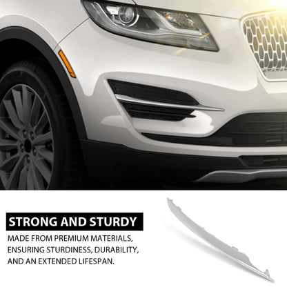 G-PLUS Right Side Driving Light Trim, Chrome Compatible with Lincoln MKC 2015-2019, Passenger Side, EJ7Z15266AA, FO1039173
