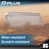 G-PLUS Front Headlight Lens Cover Compatible with 2003-2006 Chevy Silverado, Left & Right Side (Clear Lens)