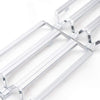 G-PLUS Grille Insert Chrome Snap On Front Lower Compatible With Chevy Silverado 1500 2016-2018 Chrome Inserts Grille