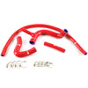 G-PLUS Silicone Radiator Coolant Pipe Hose Kit Clamps Compatible With AUSTIN ROVER MINI COOPER S 1275 GT-1989,Red