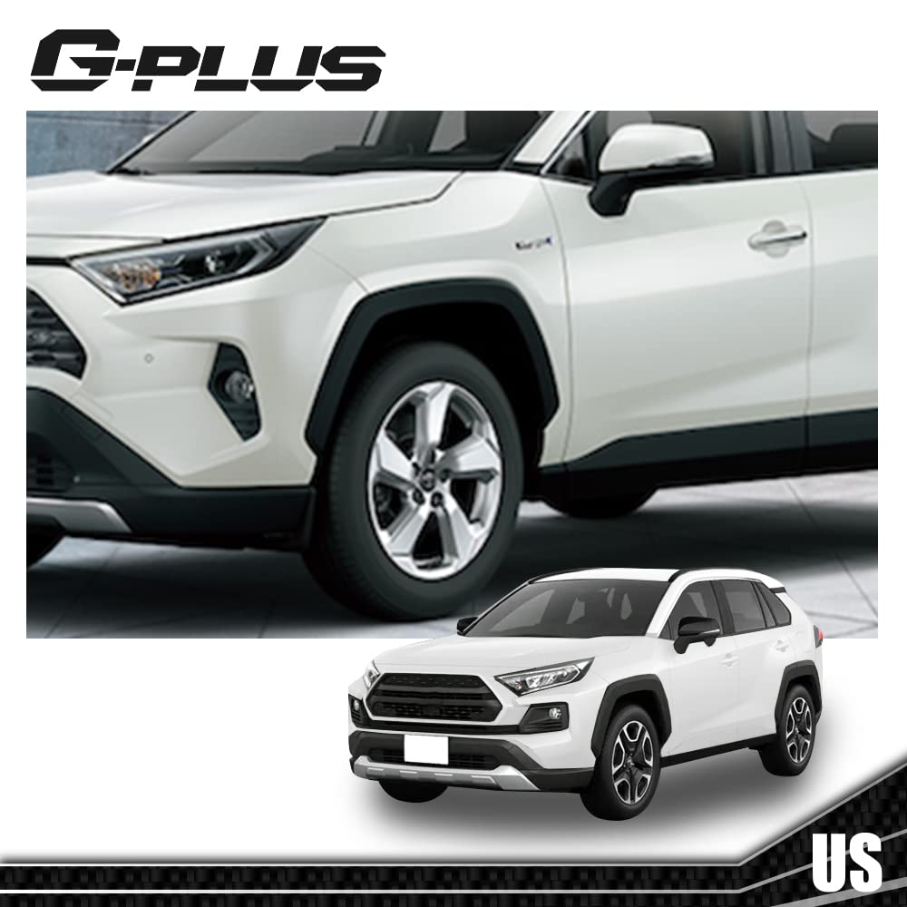 G-PLUS Front Left Fender Flare Compatible with Toyota RAV4 2019 2020 2021 Wheel Flare Arch Trim Molding 756010R090, 7560142160