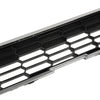 G-PLUS Front Upper Bumper Grille Grill Chrome Compatible with 2012-2016 Chevy Sonic 95215846 Bumper Grille Trim